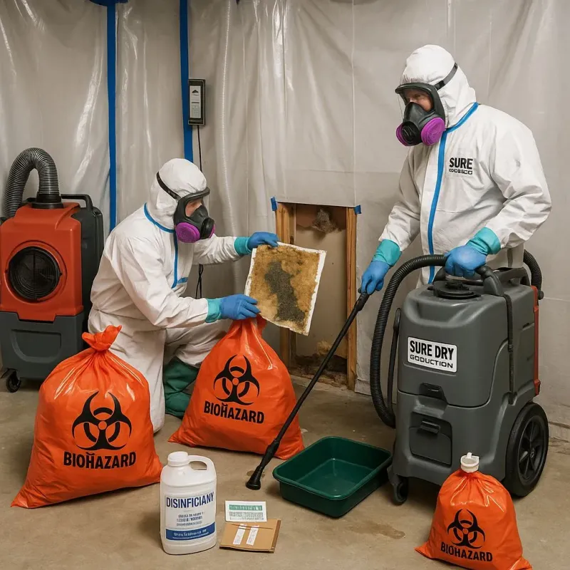 Contaminated Water Handling Protocols process in Waynesville, NC