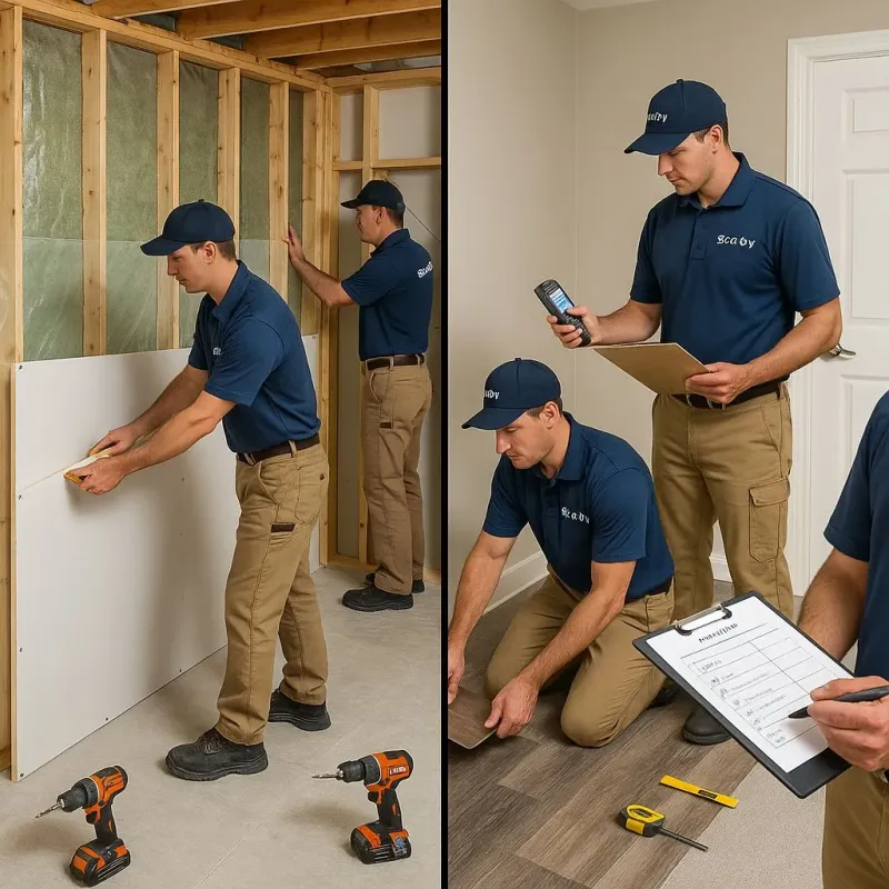 Repairs and Reconstruction process in Waynesville, NC